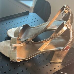 Elegant Gold Women's Heels